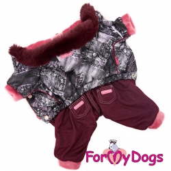 Зимний комбинезон для собак FMD Jeans для девочки