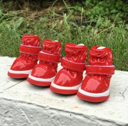 Ботинки для собак Lim Lac красные