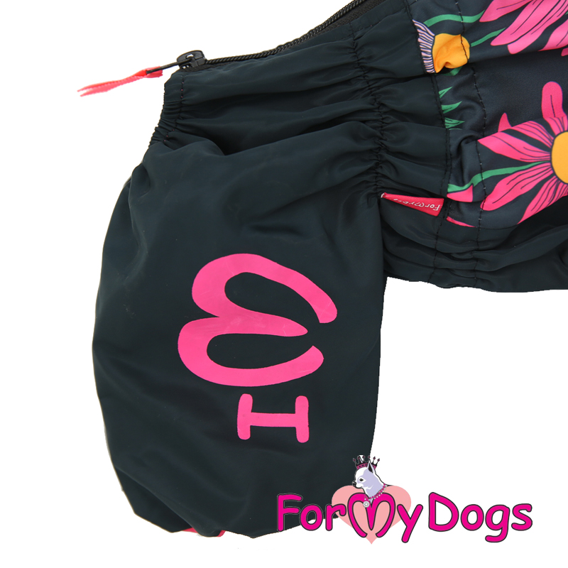 Дождевик для собак FMD Цветы для девочки