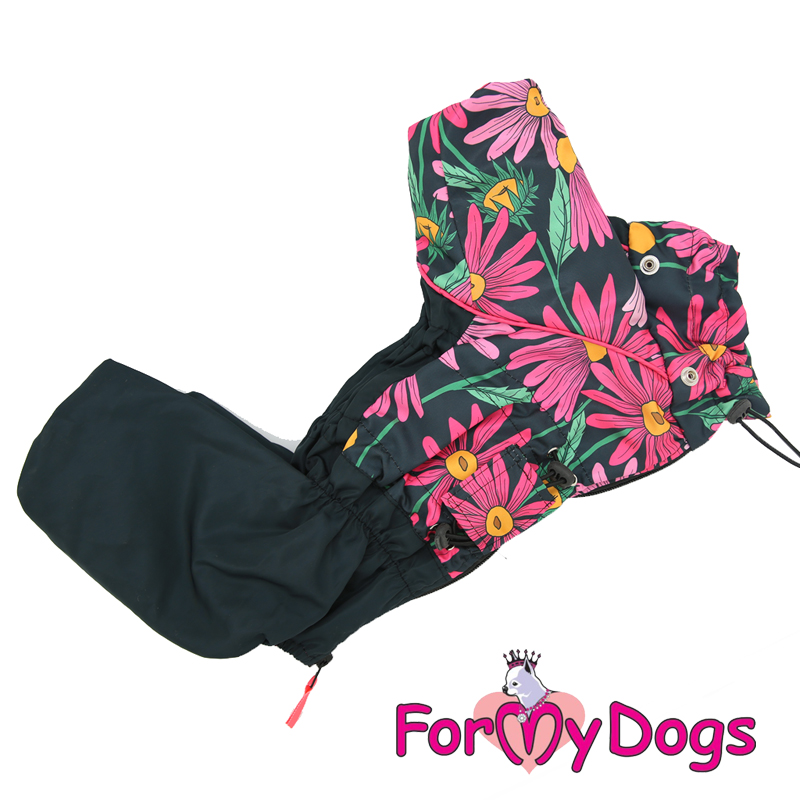 Дождевик для собак FMD Цветы для девочки