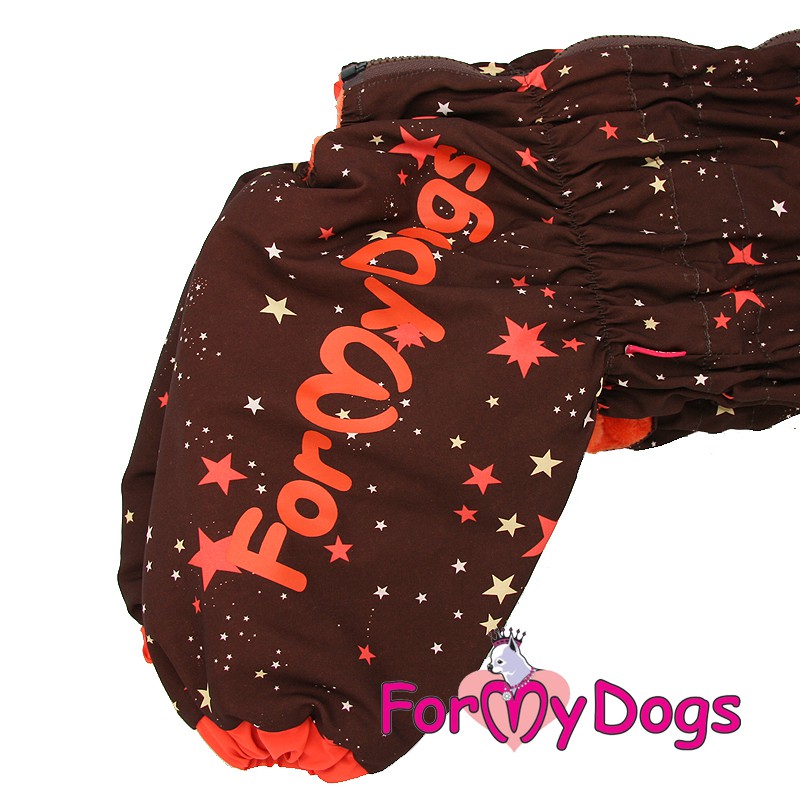 Зимний комбинезон FMD Stars для средних и больших собак для мальчика