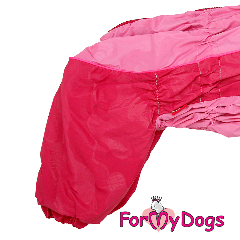 Зимний комбинезон FMD Pink для средних и больших собак для девочки