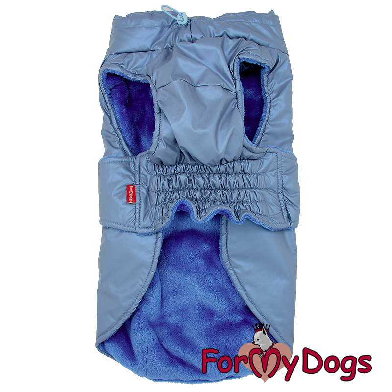 Попона FMD Metal синяя для средних и больших собак