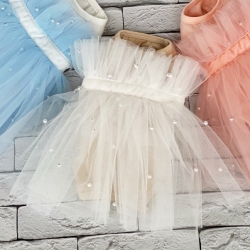 Платье Lim Жемчуг белое