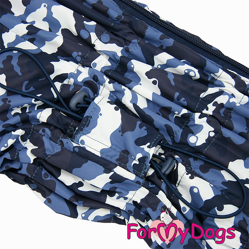 Зимний комбинезон FMD Винтер синий для средних и больших собак для мальчика