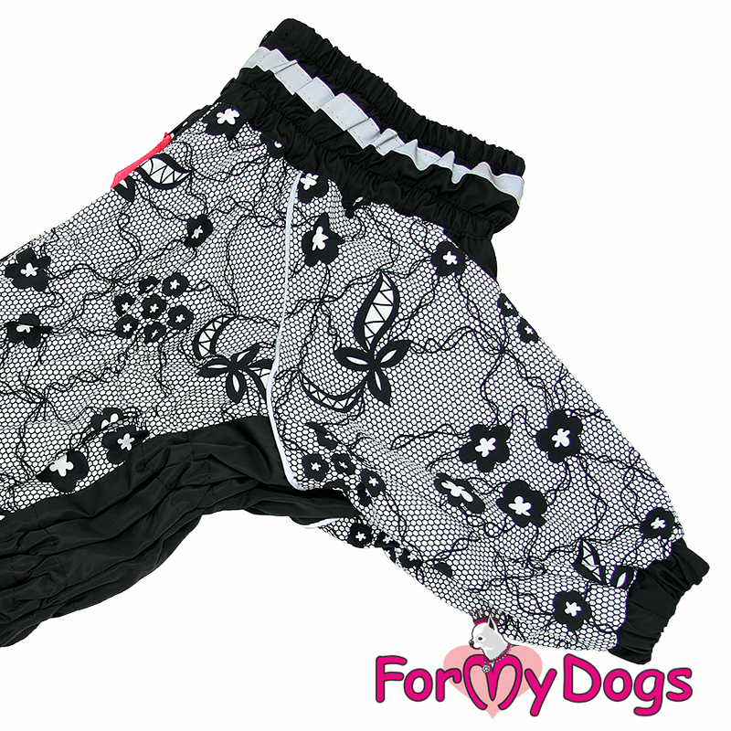Дождевик FMD Lace для средних и больших собак для девочки