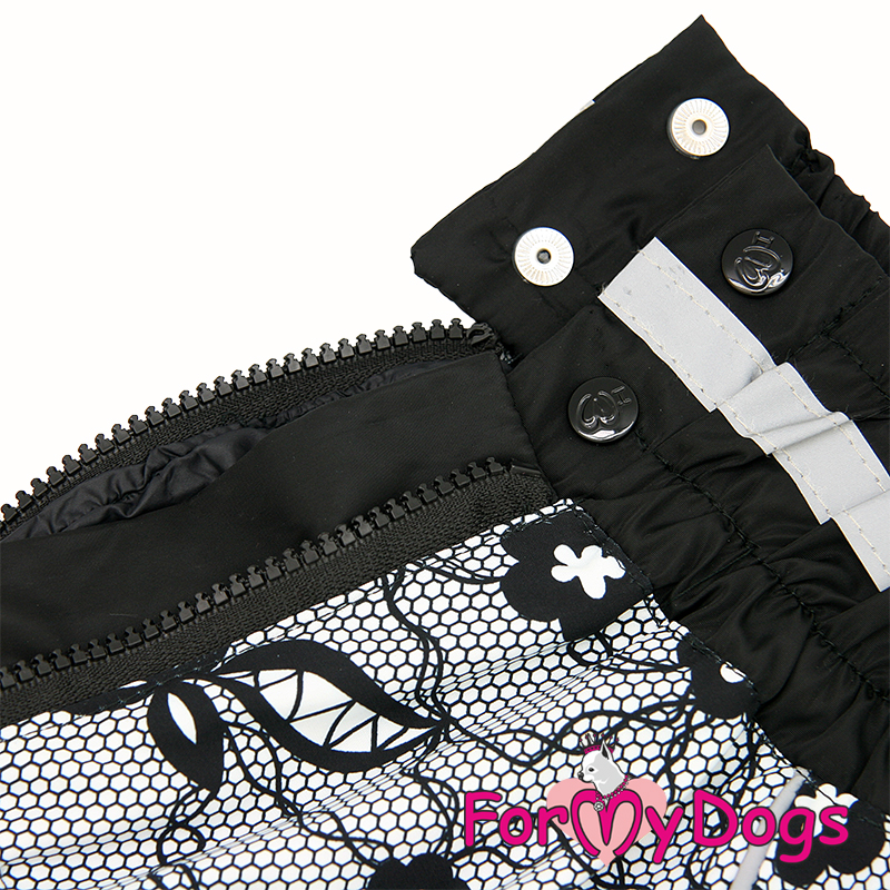 Дождевик FMD Lace для средних и больших собак для девочки